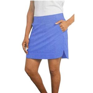 🟢Cypress Club Women's Skort Built-in Shorts Tummy Smoothing Persian Jewel Sz XL
